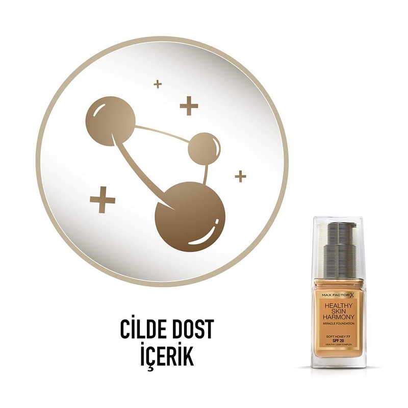 Healthy Skin Harmony Foundation 77-Soft Honey