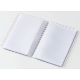 Raymay Fujii CH402 Card Case, Card Holder, Insert-Type, 20 Pockets