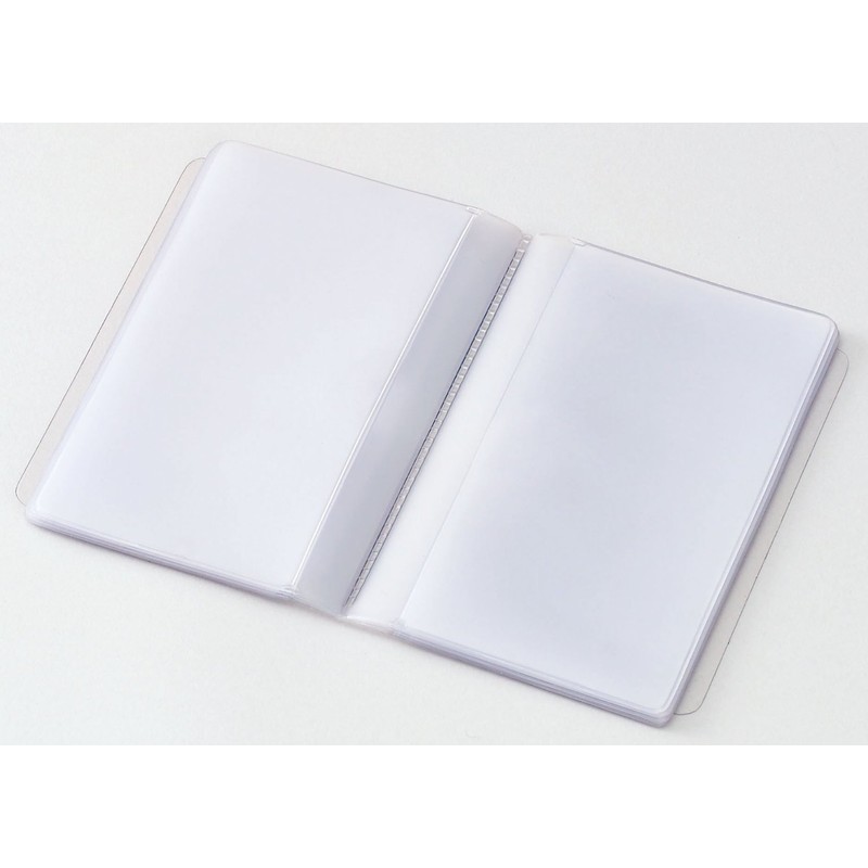 Raymay Fujii CH402 Card Case, Card Holder, Insert-Type, 20 Pockets
