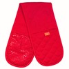 Red Oven Gloves Double Protection by Kiyotsu: Sophisticated Heat Defense