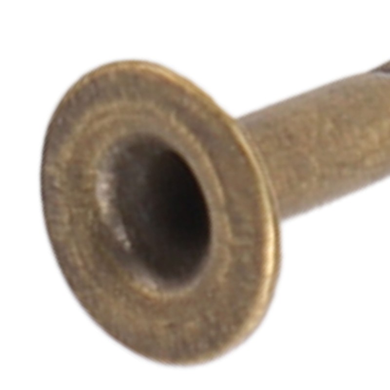 100pcs Mushroom Rivets Multipurpose Double Cap Mushroom Rivets for Belts