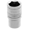 Draper 32562 1/4" Square Drive Polished Chrome Metric Socket, 10