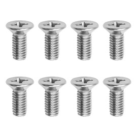 MLAHUIER 8PCS Brake Disc Rotor Screws Kit for Front Rotors and Brake Pads, Stainless Steel Retaining Screws for Front and Rear Replaces OEM#936-000-601-40-H Compatible with Honda Acura Civic Accord