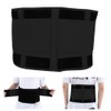Breathable Mesh Support Exercise Belt Adjustable Waistband Fitness Waist ProtectorBlack