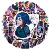 50Pcs Cartoon Arcane Stickers, League of Legends Stickers, Waterproof Vinyl