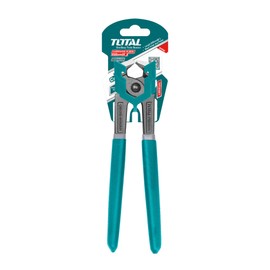 TOTAL - Carpenter's Pliers | 200mm | Ideal for Carpentry | For Holding and Bending Wooden Parts | Precision and Comfort | Made from Chrome Vanadium | Plastic Handle