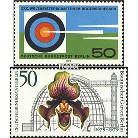 Berlin (West) 599,602 (Complete.Expenditure) 1979 Special Stamps (Stamps for Collectors) Plants/Mushrooms