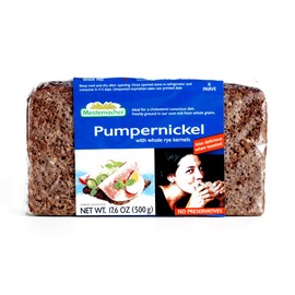 Mestemacher Pumpernickel Bread 17.6 oz each (1 Item Per Order)