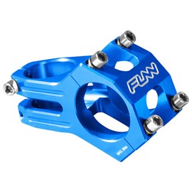 FUNN Bicycle Stem - FUNNDURO - ∅31.8, 60mm, 0° Rise, Steer 1-1/8", BLUE