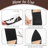 UKOFEW Pack of 4 Non-Slip Soles, 25 x 10 cm