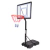 Lyneaca Portable Movable Swimming Pool PVC Transparent Backboard Basketball Stand