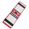 Laroal Golf Scorecard PU Leather Crocodile Pattern Golf Scorebook with