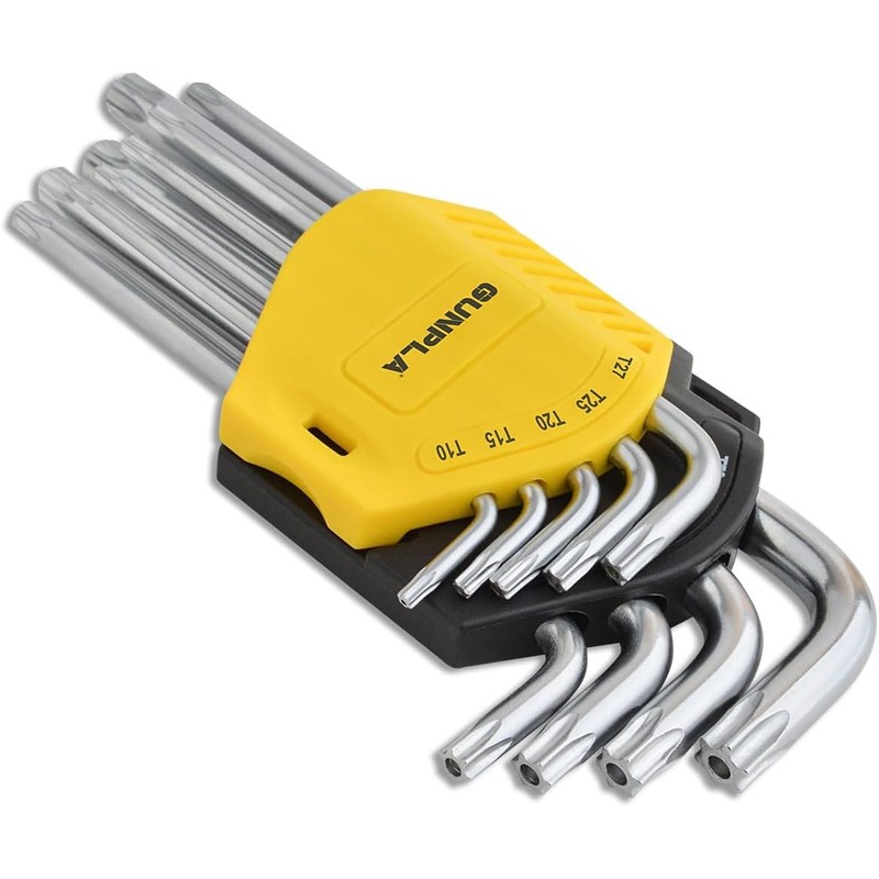 Gunpla Star Wrench, Torx Wrench, Anti-Fiddling, 9-Piece Set, Star Screwdriver,