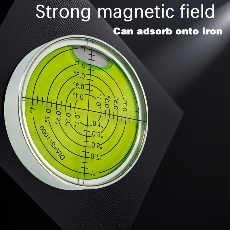 6'/2mm Point high Precision Universal Level Bubble Metal Bubble Water