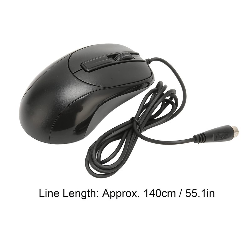 Annadue Wired Optical PS2 Computer Mouse, Lightweight, Ergonomic Gaming Mice