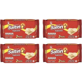 Noel Saltin Noel Original Crackers - Crispy Flavor - Touch of Salt - Pack 4 - 7.94 Oz
