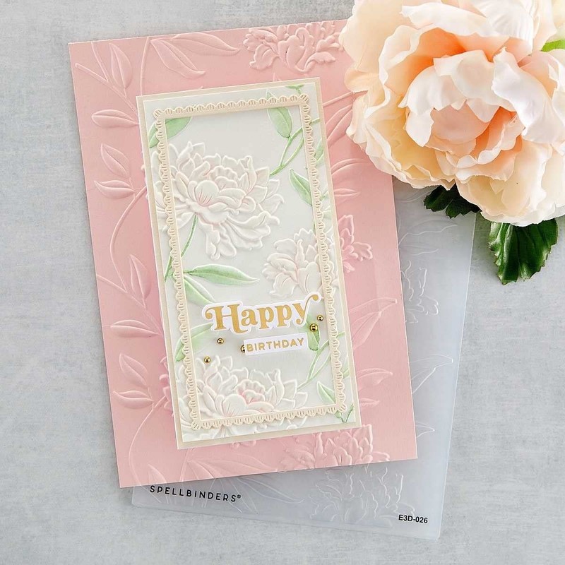 Spellbinders Bellissimi fiori opachi