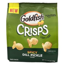 Pepperidge Farm Goldfish Light & Airy Crisps Spicy Dill Pickle 6.25 oz