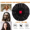 Himoswis Reversible Satin Bonnet for Men,Bonnets for Black Women Sleeping,Men