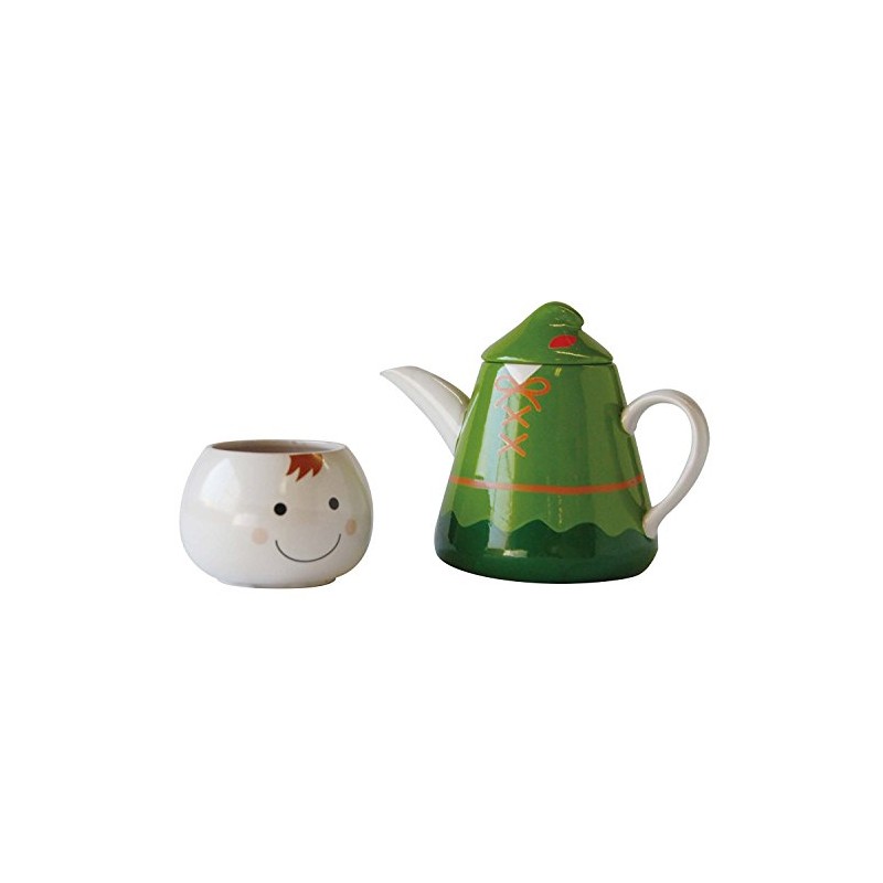 Sun Art SAN2000 “Alice” Teapot and Cup (1-Person Set), Cute