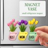 Mom Gifts from Daughters, Mini Vase Magnets for Fridge,Best Mom