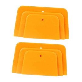 Dickly Body Filler Spreader Set Car Tint Film DIY Tool Reusable Flexible Portable 3 Sizes Car for Glaze Maintenance