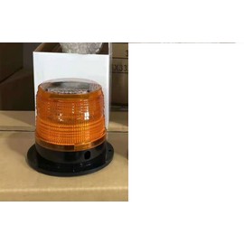 Solar Strobe Warning Safety Flashing Light LED Emergency Warning Light for Snow Removal Car Forklift Truck Yellow