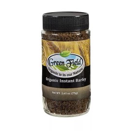 Green Field Organic Instant Barley Drink - Caffeine Free - 75 Grams