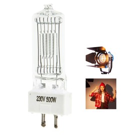 5 × 500W bulb for Fresnel Tungsten Video Continuous Lighting Pro Video GY9.5