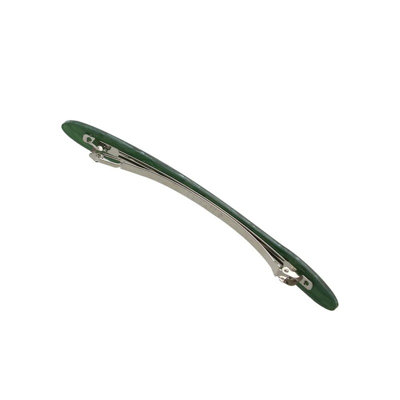 VINGTAINE H7560 Barrette, Long, Thin, Marble Pattern, Tortoise Shell, Hair