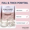 Pony Popper Clip – High Ponytail Holder for Full, Voluminous