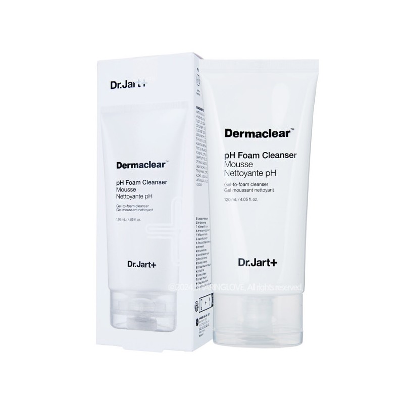 Dr. Jart+ Dermaclear pH Foam Cleanser 120ml / 닥터자르트 더마클리어