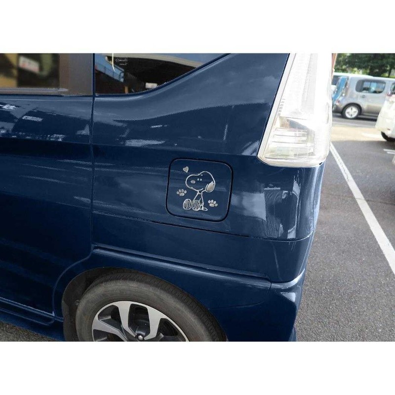 Sankin Shoji SN3253 Snoopy Sitting Emblem Sticker