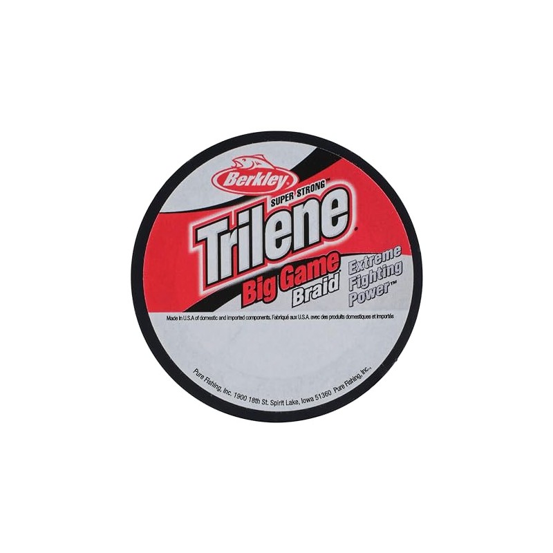 Trilene Big Game Braid-Quarter Spools-Ocean Blue-20lb