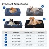 ZOMISIA Orthopedic Dog Bed for Small Dog, Washable Dog Beds