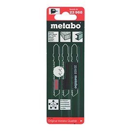 Metabo 623968000 Assorted Jig Saw Blade, Green, Set of 3 Piece