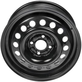 Dorman 939-248 15 X 5.5 In. Steel Wheel Compatible with Select Nissan Models, Black