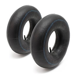 Wiltec 2 x Standard Inner Tube for Tyres Size 4.00-8, up to 160 kg Load Capacity, with Straight Valve TR13 for Wheelbarrows, Sack Trucks and E-Scooter