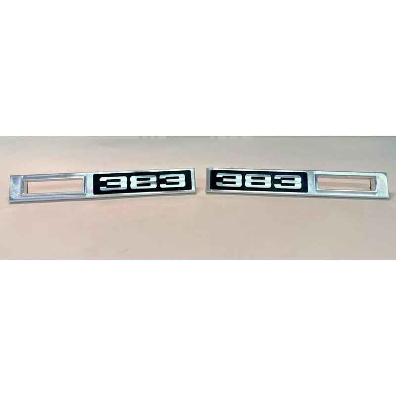 Knies Machine 1969 Chevy Chevelle '383' Emblem Side Marker Light