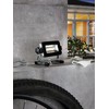 EGLO Piera LED spotlight, portable work light made of aluminium