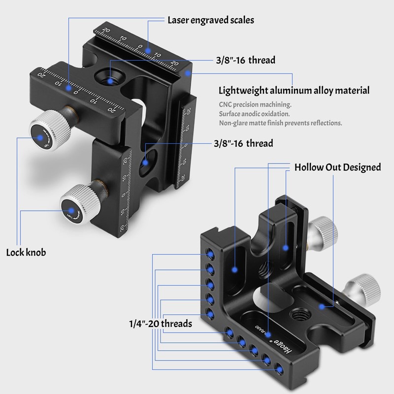 Haoge CP-RA90 Right Angle Clamp 90 Degree Double Fast L