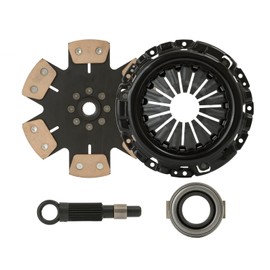ClutchXperts SPC Stage 5 6-Puck Rigid Race Clutch KIT Compatible With 2012-2018 Hyundai Accent 1.6L DOHC