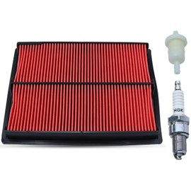 Air Filter with Pre Filter for Honda GX620 GX610 GX670 and 18PS 20PS 24PS Engine, ADEFOL Air Filter with Spark Plug and Fuel Filter Replacement Parts Kit Engine Accessories