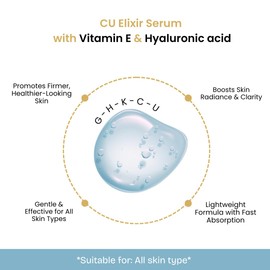 BioWell Labs CU Elixir Serum – Moisturizing and Hydrating Neck & Face Elixir | Daily Use Formula for Smooth, Radiant Skin