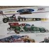 NHRA Vintage 2006 NHRA Powerade Champions Poster John Force Schumacher