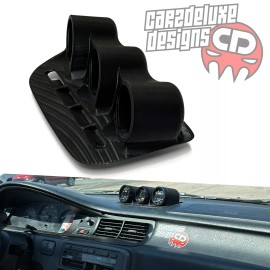 CARZDELUXE Triple gauge pod mount for 1992-1995 Civic EG central defrost vent