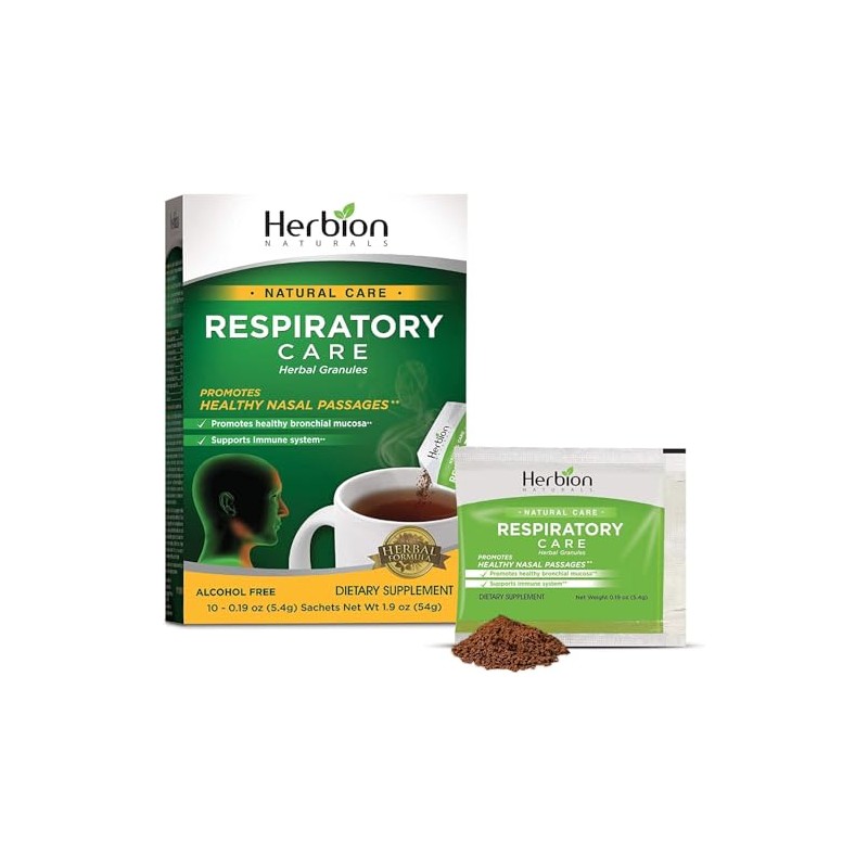 Herbion Naturals Respiratory Care Herbal Granules – 10 Ct for