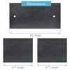 Serenelife Premium Steel Alloy Digital Safe Box - 9.1" x