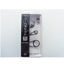 Fuji Kogyo Fuji Guide Set No.16 Titanium Frame TORZITE Ring T2 Sea Bass Set T2-KLTG25H9