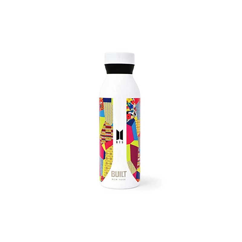 BUILT BTS Water Bottle, 18.9 fl oz (532 ml), Suga